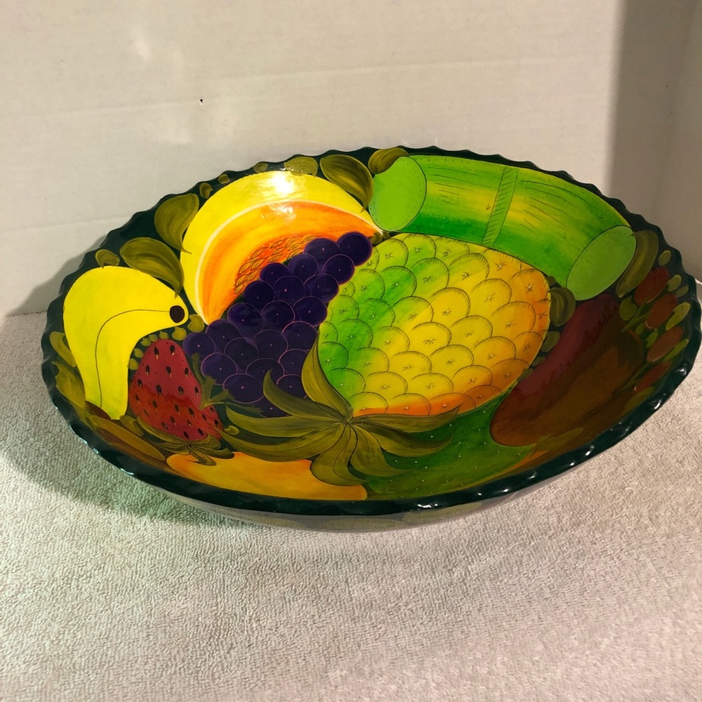 Hand made fruit bowl